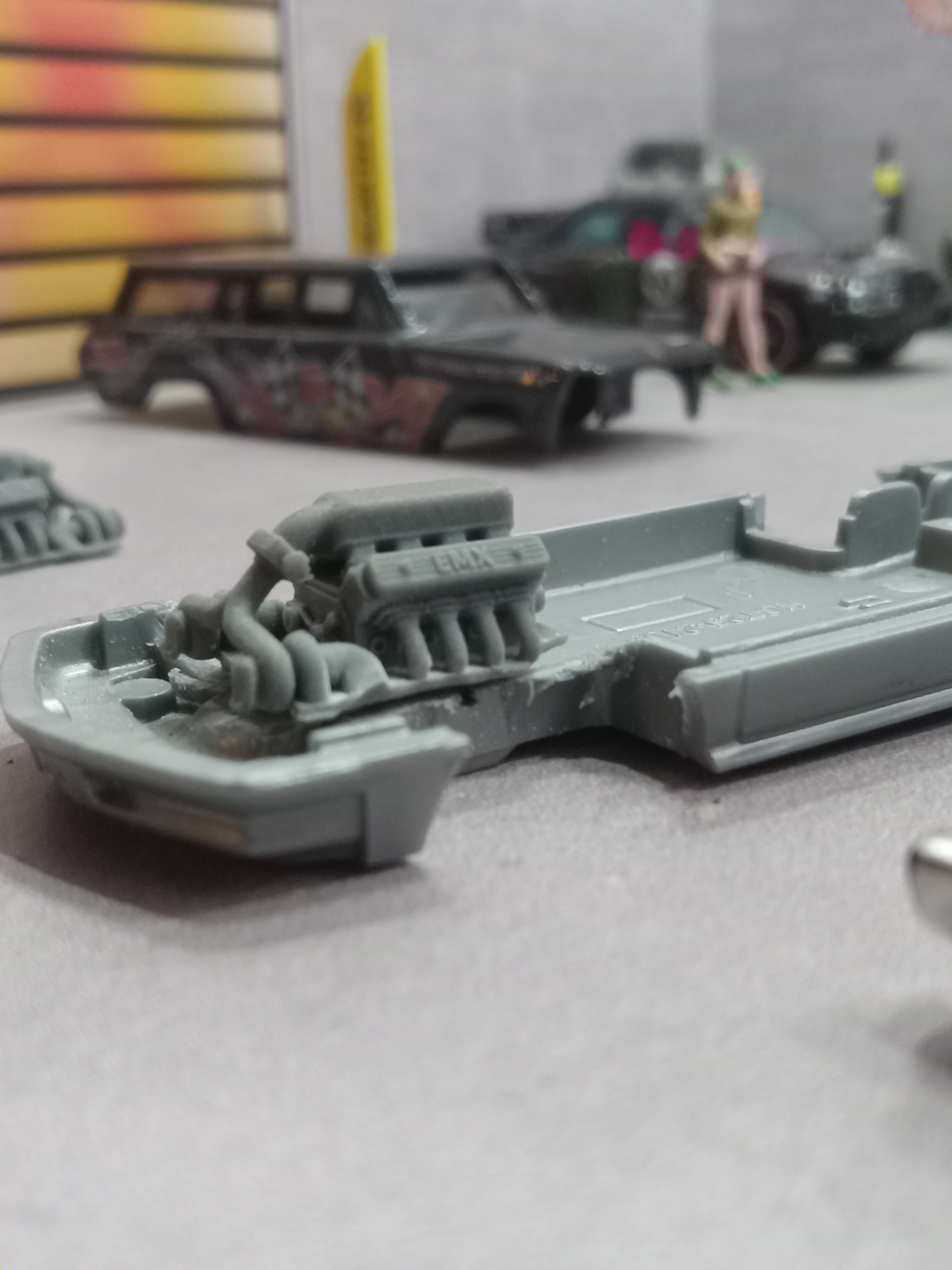 1:64 scale EMX Twin Turbo V8