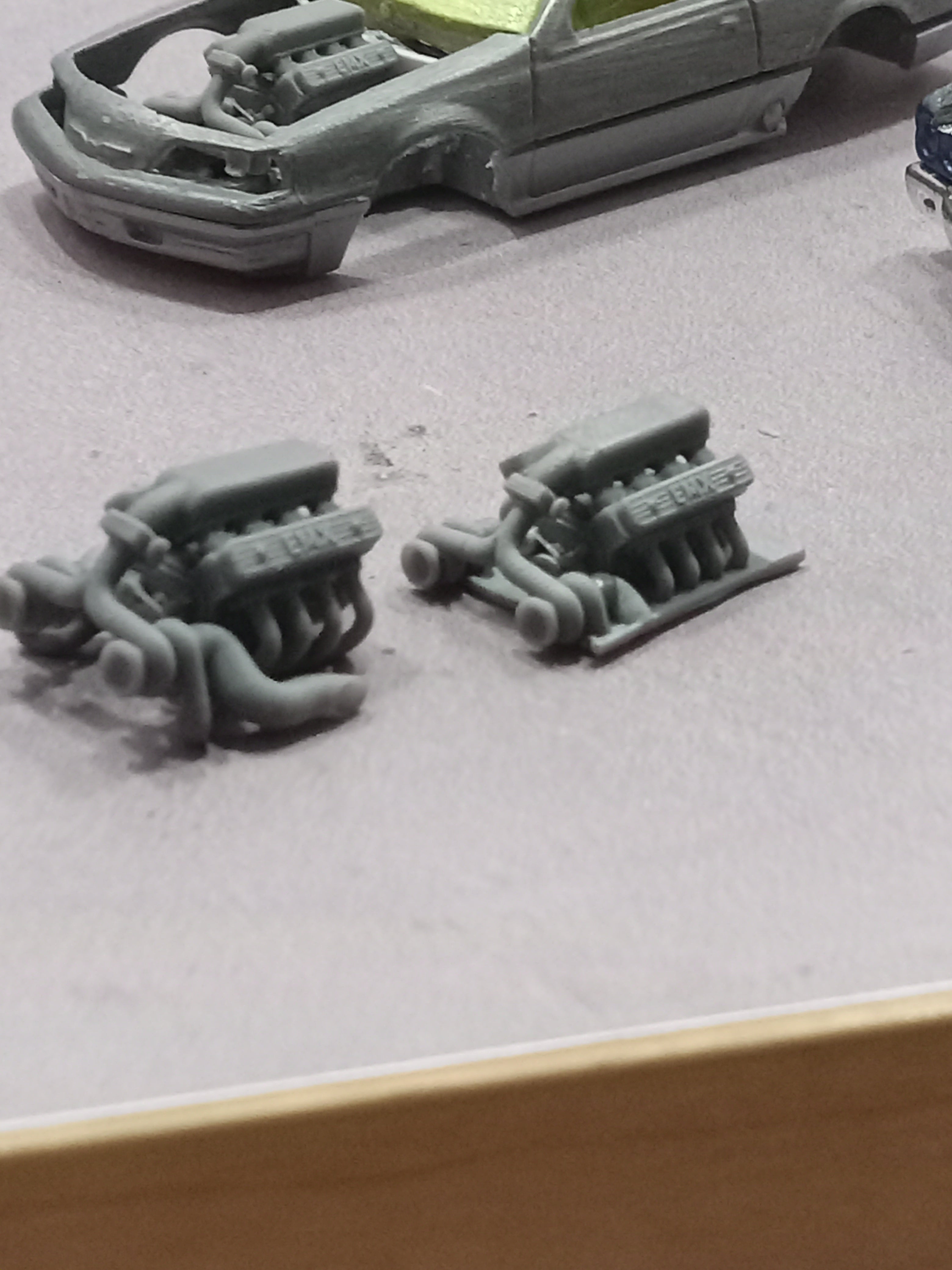 1:64 scale EMX Twin Turbo V8